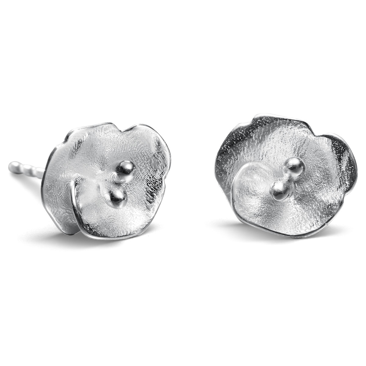 Kalevala Summer Night Rose earrings mini silver 261000703T