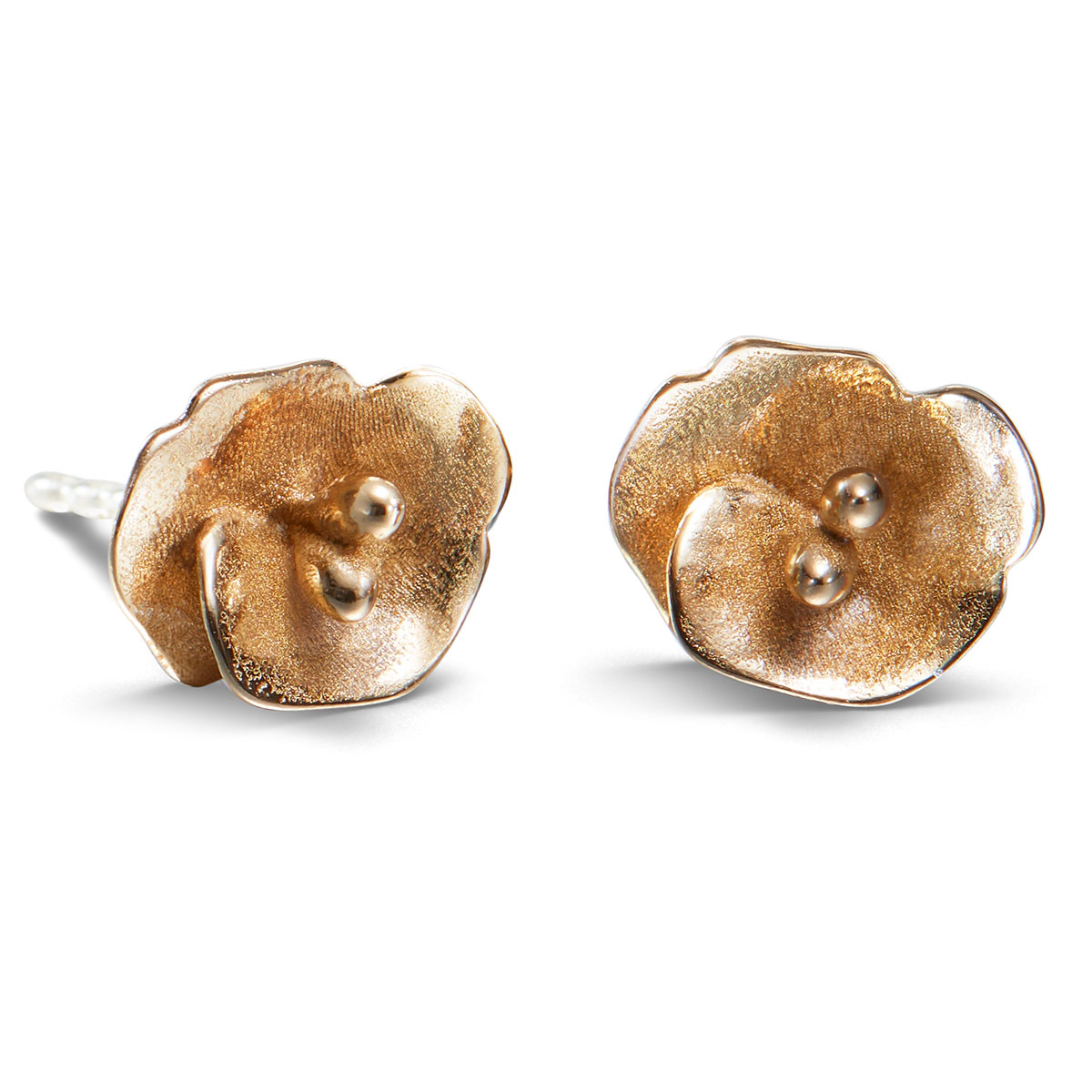 Kalevala Summer Night Rose earrings mini bronze 361000703T