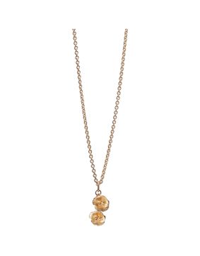 Kalevala Summer Night Rose mini pendant 14k gold 12100070345