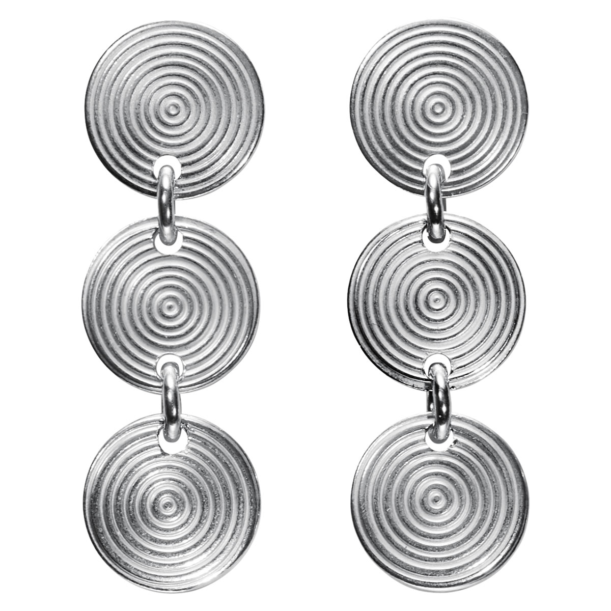Kalevala Kosmos three piece silver earrings 26687743T