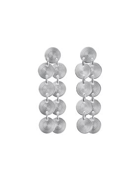 Kalevala Kosmos nine piece hopeiset earrings 26687755T