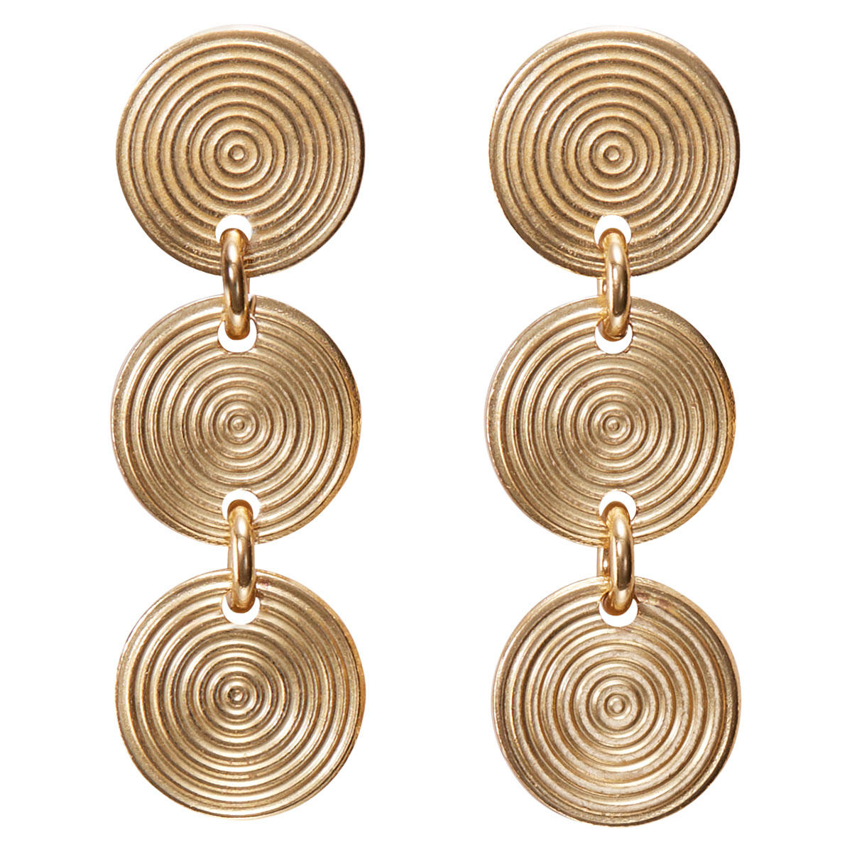 Kalevala Kosmos three piece bronze earrings 36687743T