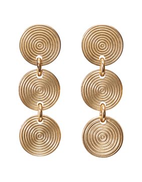 Kalevala Kosmos three piece bronze earrings 36687743T