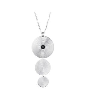 Kalevala Kosmos pendant silver onyx 2268770ON45