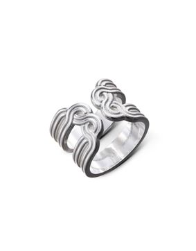 Kalevala Louhetar-ring silver 2400395