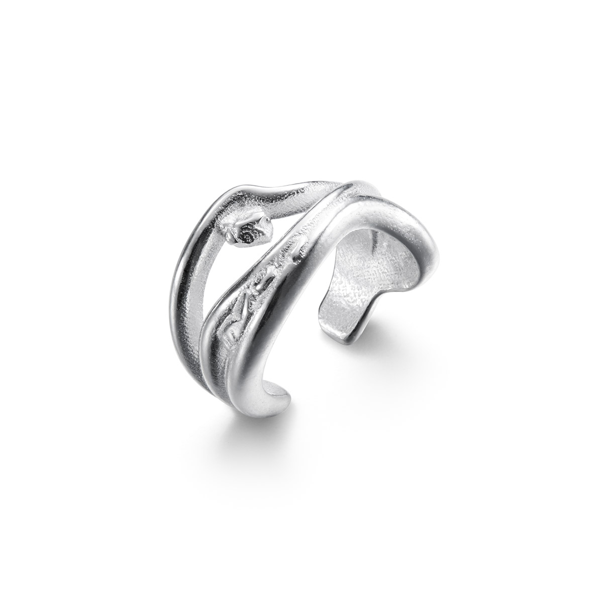 Kalevala Männyt ear cuff earring silver 261001102