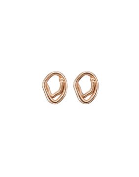 Kalevala Männyt bronze stud earrings 361001100T