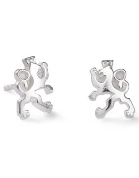 Kalevala Female Lion earrings silver 2670091T