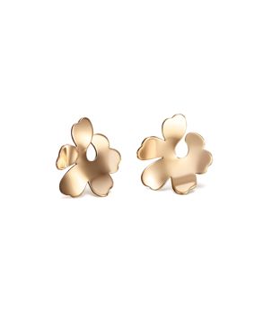 Kalevala x Marimekko Unikko earrings mini gold 161001203T