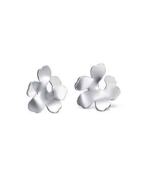 Kalevala x Marimekko Unikko earrings mini silver 261001203T
