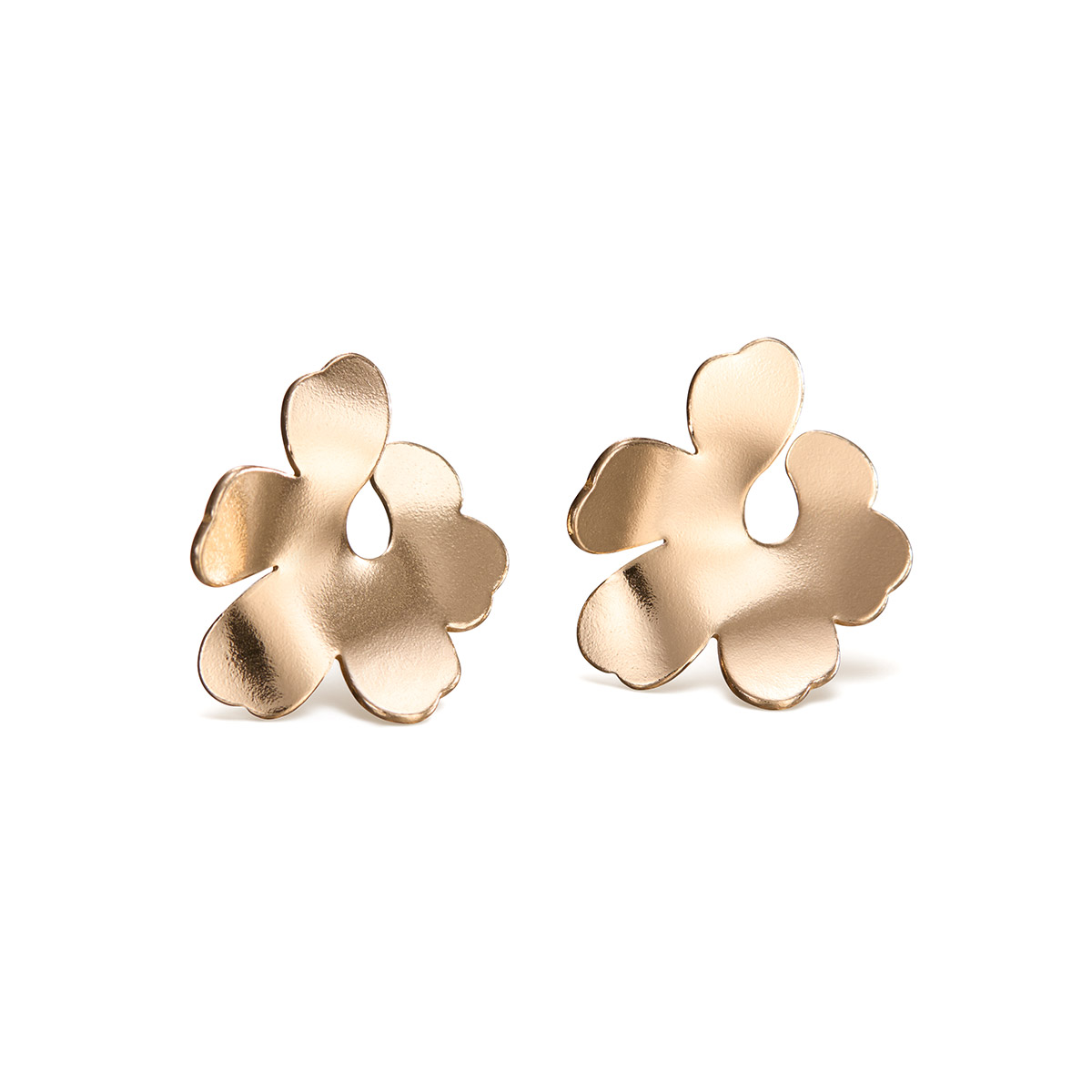 Kalevala x Marimekko Unikko earrings mini bronze 361001203T