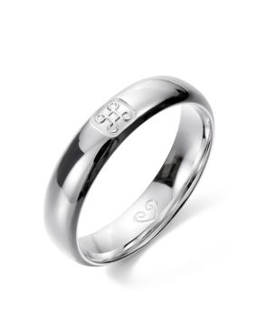 Kalevala Heraldic white gold ring 541000200