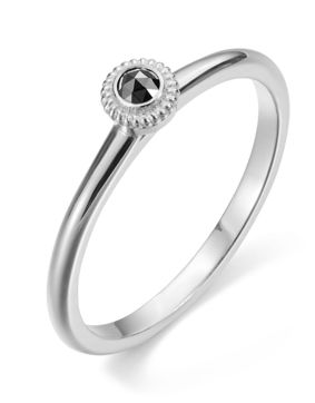 Kalevala Beloved 0.06 ct black diamond ring white gold 541000001B