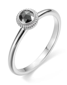 Kalevala Beloved 0.20 ct black diamond ring white gold 541000002B