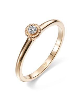 Kalevala Beloved 0.06 ct lab-grown diamond ring gold 141000001L