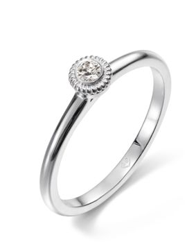 Kalevala Beloved 0.06 ct lab-grown diamond ring white gold 541000001L