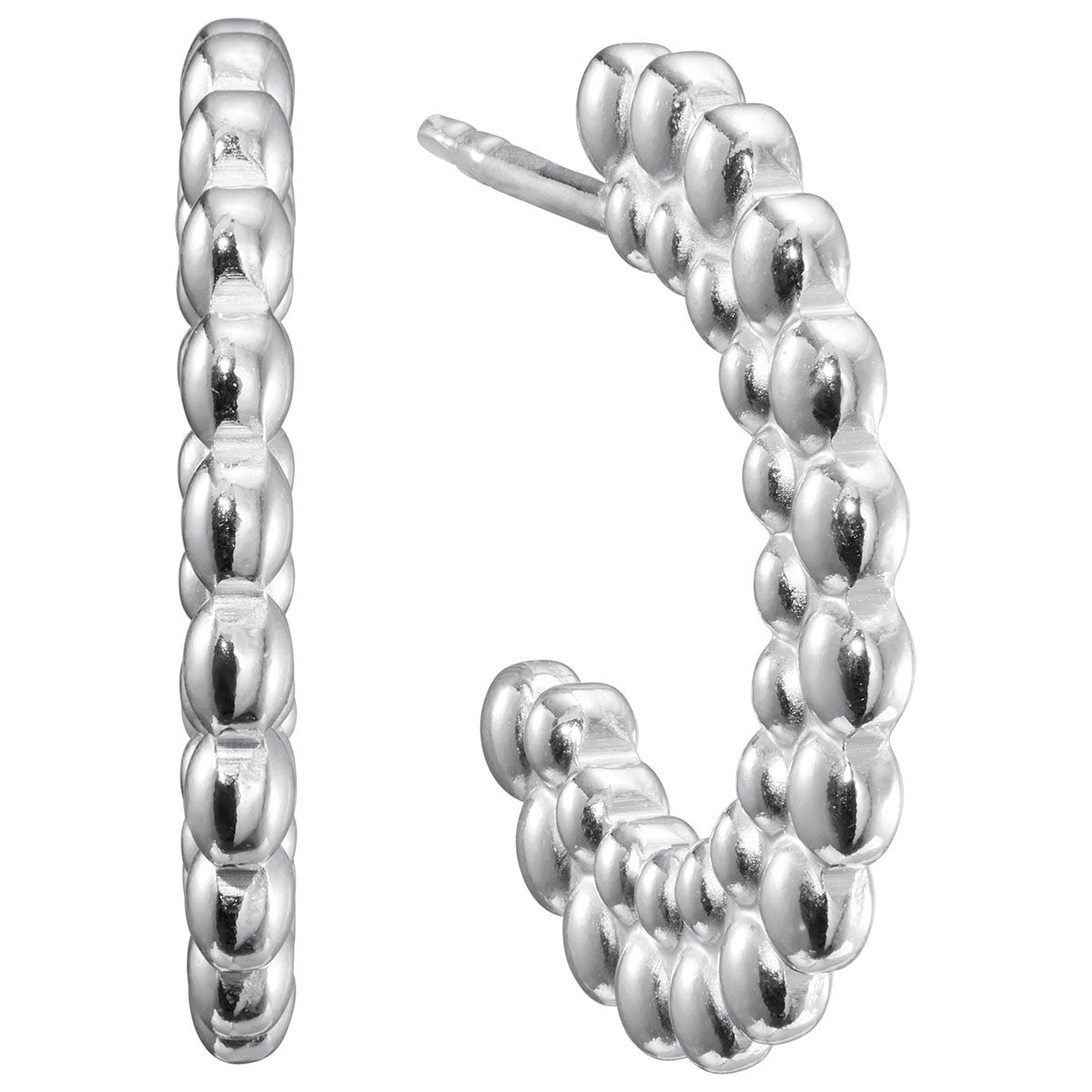 Kalevala Circle of Light earrings silver 2669480T