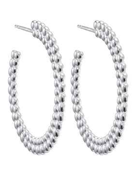 Kalevala Circle of Light big hoops silver 2669484T