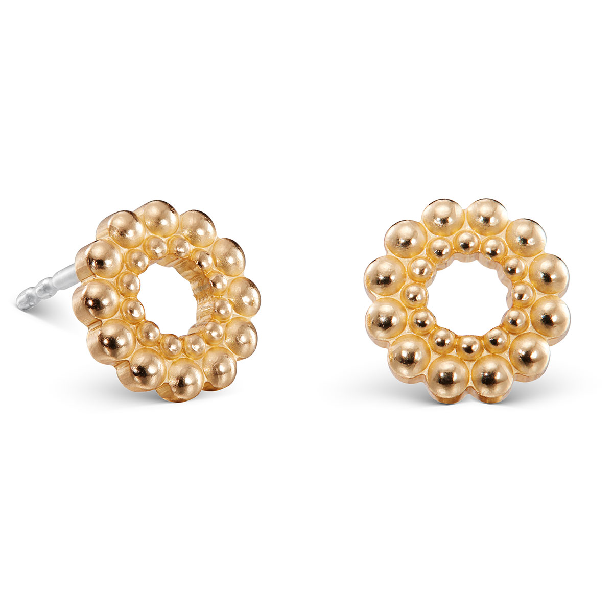 Kalevala Circle of Light stud earrings bronze 3669482T