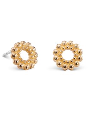 Kalevala Circle of Light stud earrings bronze 3669482T