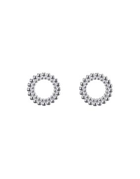 Kalevala Circle of Light large stud earrings silver 2669485T