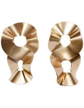 Kalevala Alluring earrings big bronze 3670182T