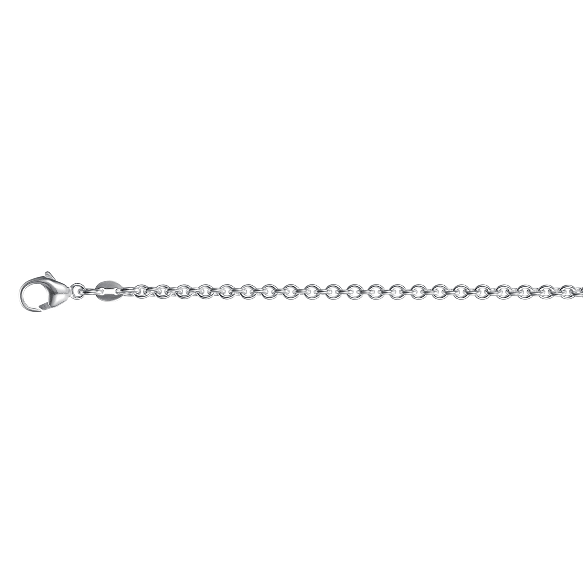 Kalevala anchor chain shiny silver 55/60cm 23070060