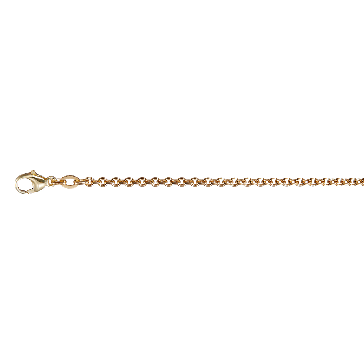 Kalevala anchor chain shiny bronze 55/60cm 33070060
