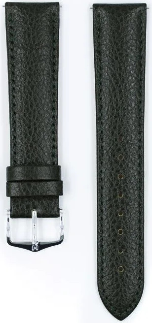 Hirsch Kansas leather strap black 015 02 0 50