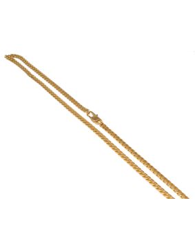 Bosie 4 mm curb chain PVD gold plated C-SBN-4G
