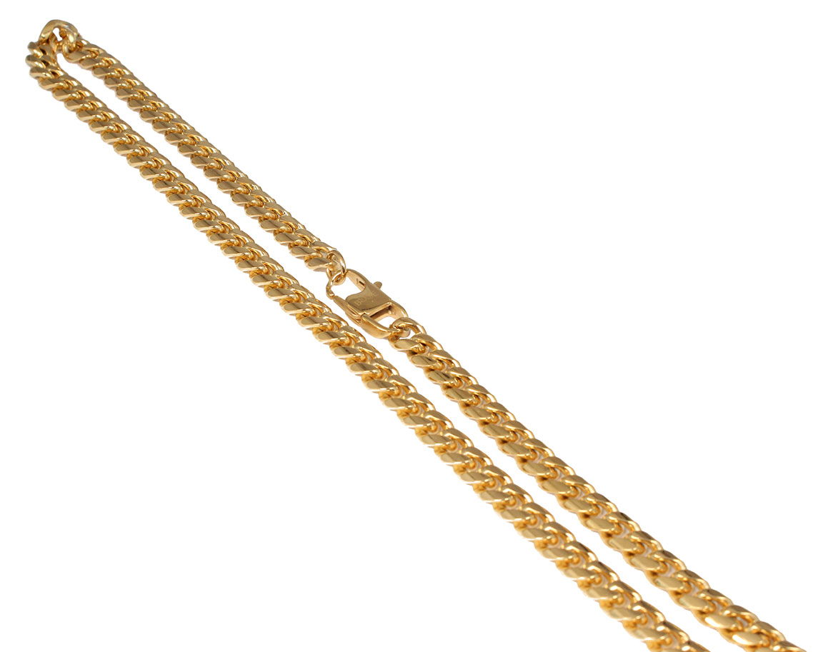 Pvd gold chain on sale