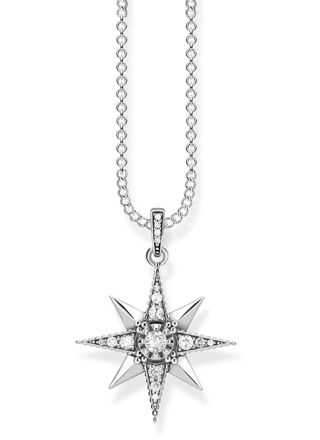 Thomas Sabo Royalty Star White KE1825-643-14-L45v necklace