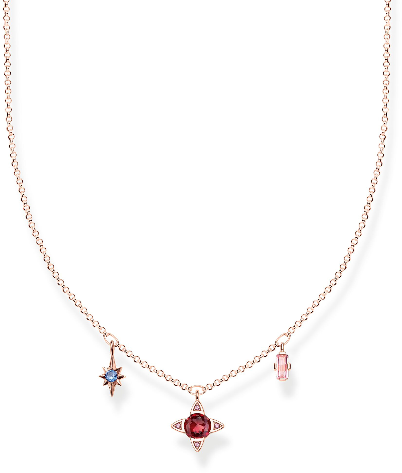Thomas Sabo Lucky symbols rosegold Necklace KE1898 321 7 L40V watchesonline