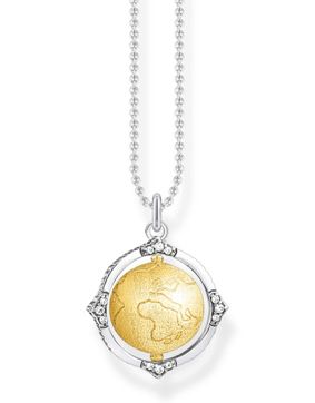 Thomas Sabo Vintage globe necklace KE1965-849-39-L42V