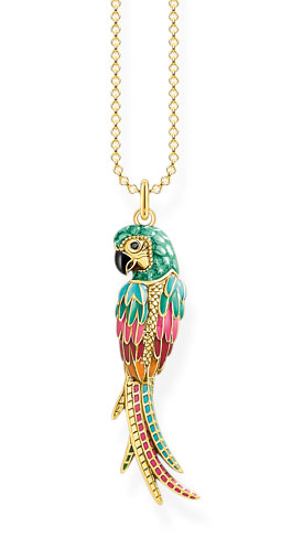 Thomas Sabo necklace parrot gold KE1968 565 7 L42V