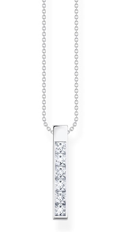 Thomas Sabo necklace white stones silver KE2113-051-14-L45V