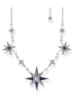 Thomas Sabo necklace Royalty stars silver KE2118-945-7-L45V