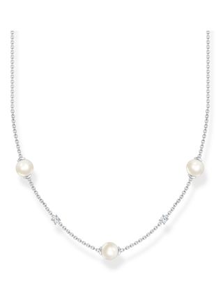 Thomas Sabo Charming White and Pearl necklace KE2120-167-14-L45V