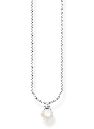 Thomas Sabo Charming White and Pearl necklace KE2121-167-14-L45V