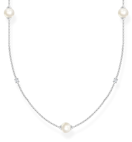Thomas Sabo Charming White and Pearl necklace KE2125-167-14-L90V