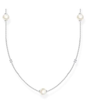 Thomas Sabo Charming White and Pearl necklace KE2125-167-14-L90V