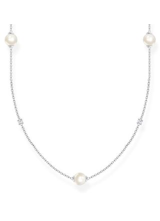Thomas Sabo Charming White and Pearl necklace KE2125-167-14-L90V