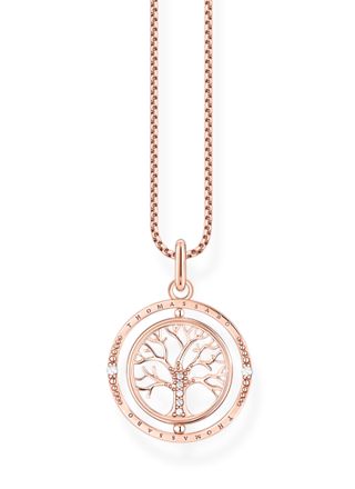 Thomas Sabo Tree of Love rose gold necklace KE2148-416-14-L45V