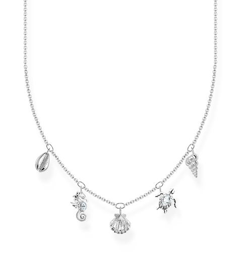 Thomas Sabo sea life silver necklace KE2157-051-14-L45V