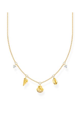 Thomas Sabo sea life gold necklace KE2158-414-14-L45V