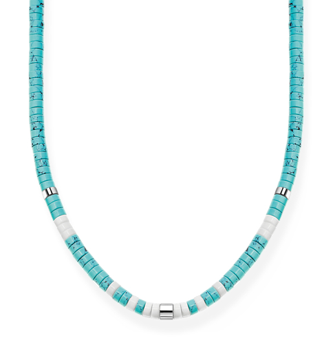 Thomas Sabo with blue stones necklace KE2160-058-7-L38V