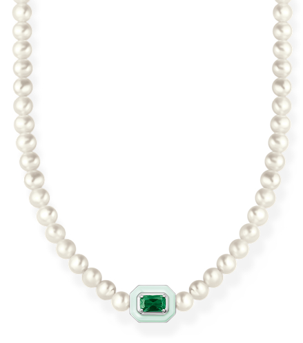 Thomas Sabo Charming pop green necklace KE2183-082-6-L42v