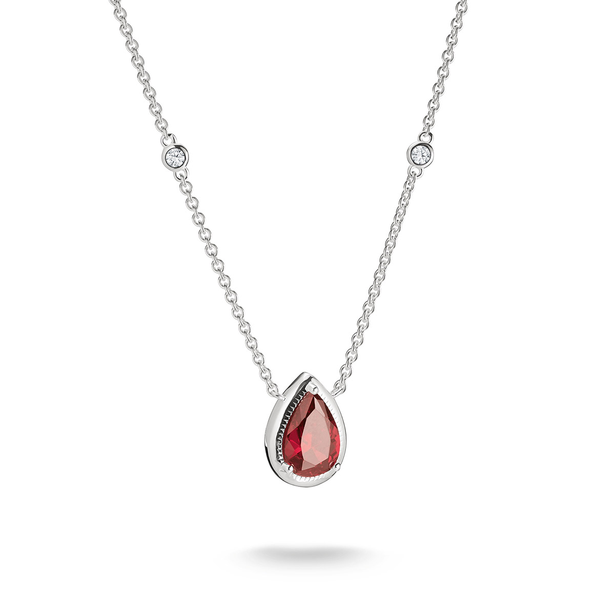 Thomas Sabo ELYNDRA red silver necklace KE2331-051-10-L50V
