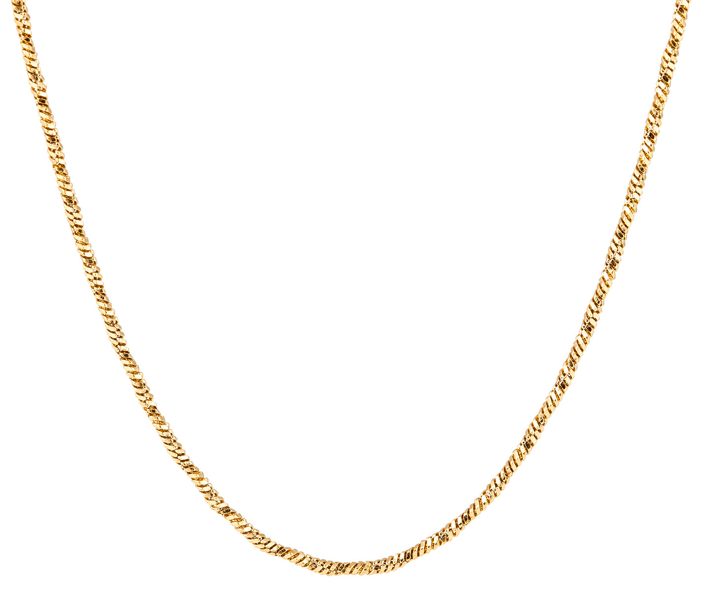 Mockberg x Kenza Sienna golden necklace MB1721