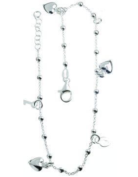 Ankle Bracelet 925 Sterling Silver NK10/25